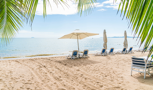 Vista da praia